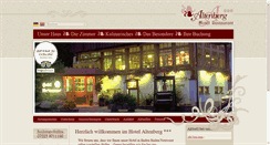 Desktop Screenshot of hotel-altenberg.de